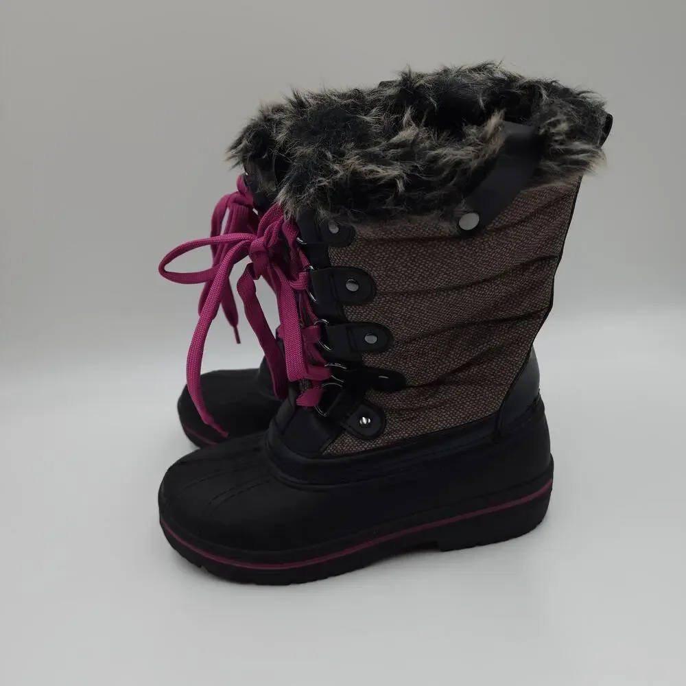 DSG Snow Boots Toddler Girls 3M Thinsulate Size 4